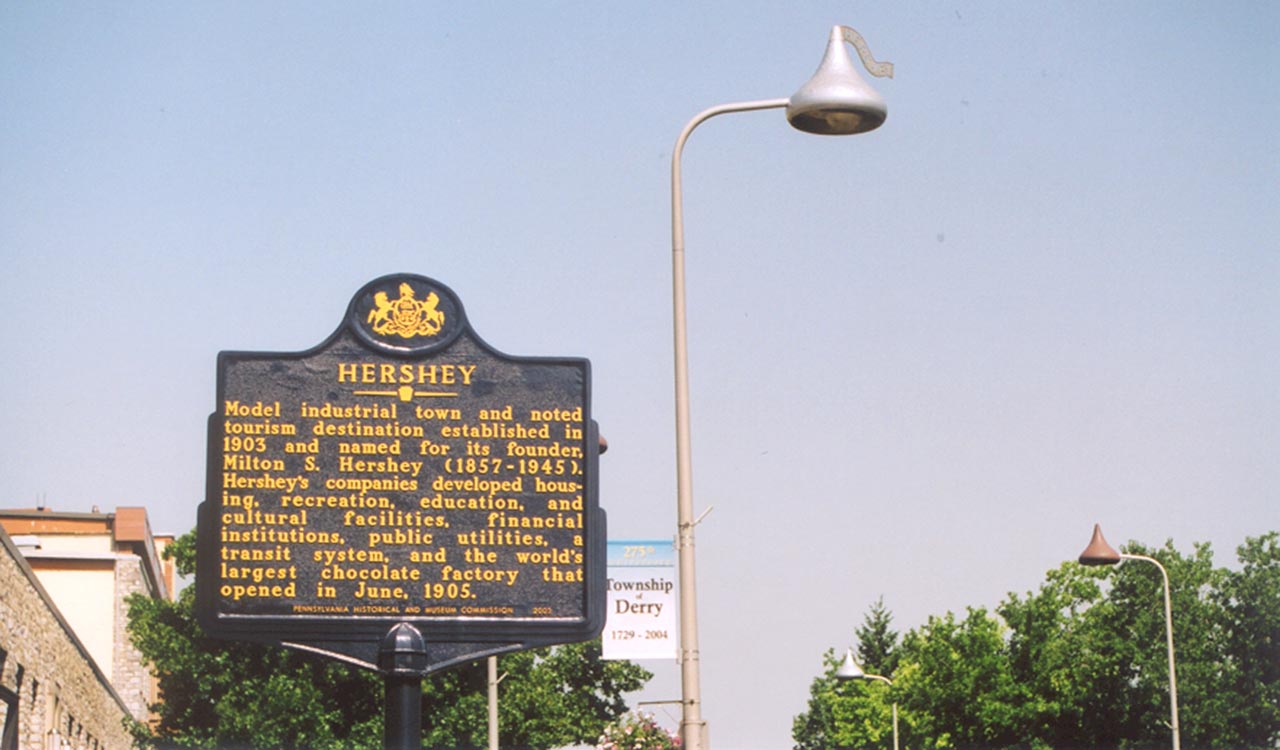 Historical Marker in Derry Township